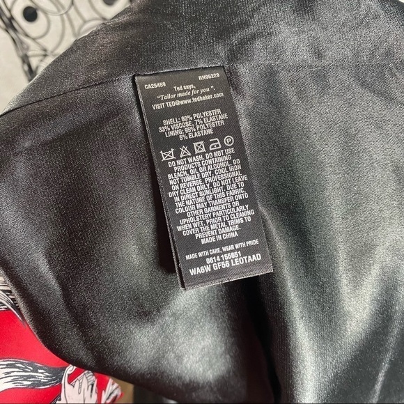 Ted Baker leotaad double breasted tux dress size 4 - Picture 7 of 10